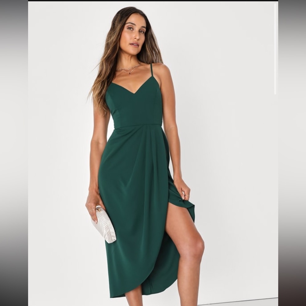 Lulus brand new midi dress